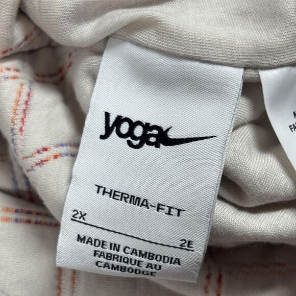 Nike Yoga Therma Fit Jacket Women's 2X Belted Quilted Kimono Wrap DX6375-104 - Picture 8 of 10